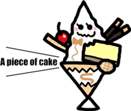 King of the parfait! sticker #479103