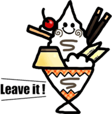 King of the parfait! sticker #479107