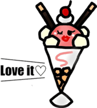 King of the parfait! sticker #479108