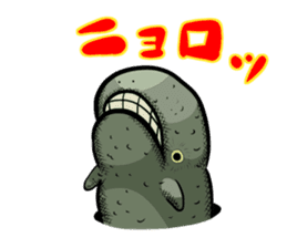 POCCURU&PIPIJI-Cute White Java sparrow- sticker #479694