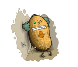 POCCURU&PIPIJI-Cute White Java sparrow- sticker #479704