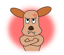 Pet dog "choco" sticker #480370