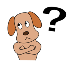 Pet dog "choco" sticker #480372