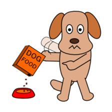 Pet dog "choco" sticker #480377