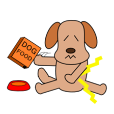 Pet dog "choco" sticker #480378