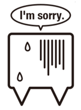 Shy cat mask sticker #480445