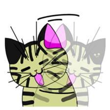 MICKtheCAT classic with hidden 40 cats sticker #480957