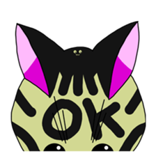 MICKtheCAT classic with hidden 40 cats sticker #480958