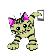 MICKtheCAT classic with hidden 40 cats sticker #480964