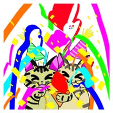 MICKtheCAT classic with hidden 40 cats sticker #480966