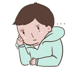 Sammy - the cute boy sticker #481287