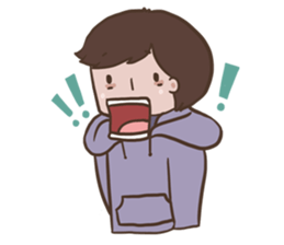 Sammy - the cute boy sticker #481288