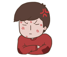 Sammy - the cute boy sticker #481294