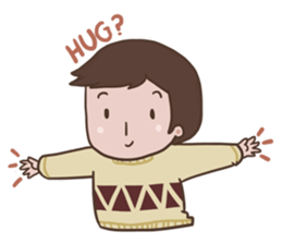 Sammy - the cute boy sticker #481296