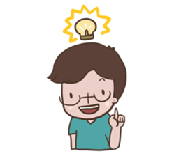 Sammy - the cute boy sticker #481301