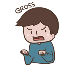 Sammy - the cute boy sticker #481303