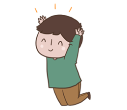 Sammy - the cute boy sticker #481305