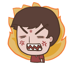 Sammy - the cute boy sticker #481307