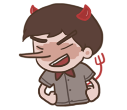 Sammy - the cute boy sticker #481308