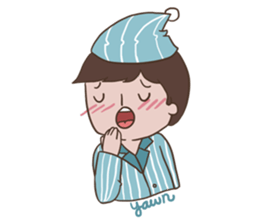 Sammy - the cute boy sticker #481314