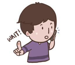 Sammy - the cute boy sticker #481318