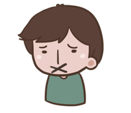 Sammy - the cute boy sticker #481321