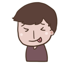 Sammy - the cute boy sticker #481323