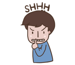 Sammy - the cute boy sticker #481324