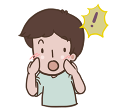 Sammy - the cute boy sticker #481325