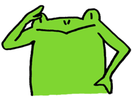 Takashi-kun of frog sticker #481690