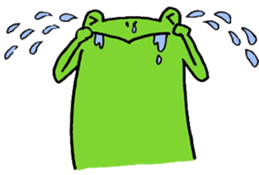 Takashi-kun of frog sticker #481700