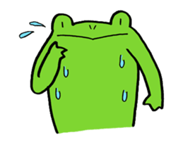 Takashi-kun of frog sticker #481701