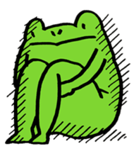 Takashi-kun of frog sticker #481710