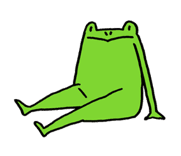 Takashi-kun of frog sticker #481713