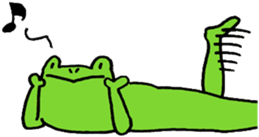 Takashi-kun of frog sticker #481716