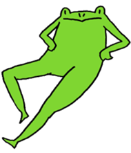 Takashi-kun of frog sticker #481719