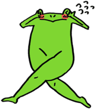 Takashi-kun of frog sticker #481722