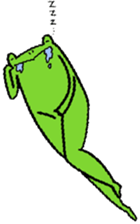 Takashi-kun of frog sticker #481725