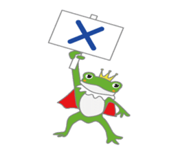 frog prince sticker #481860