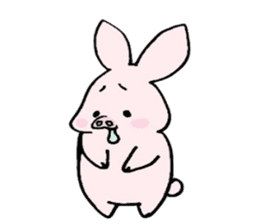 Sweet Piggy Bunny (Buta Usa San) sticker #482251
