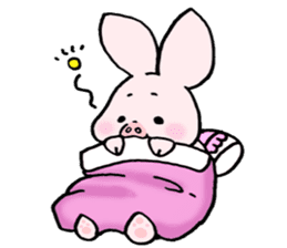 Sweet Piggy Bunny (Buta Usa San) sticker #482254