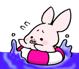 Sweet Piggy Bunny (Buta Usa San) sticker #482259