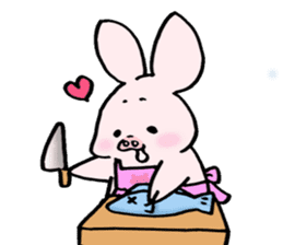 Sweet Piggy Bunny (Buta Usa San) sticker #482260