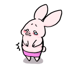 Sweet Piggy Bunny (Buta Usa San) sticker #482262