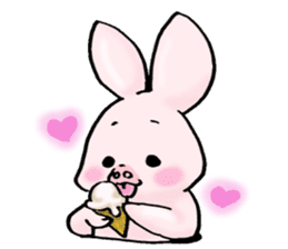 Sweet Piggy Bunny (Buta Usa San) sticker #482270