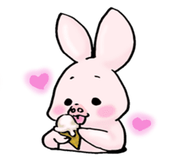 Sweet Piggy Bunny (Buta Usa San) sticker #482270