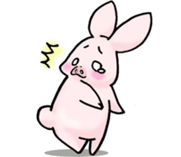 Sweet Piggy Bunny (Buta Usa San) sticker #482282