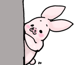 Sweet Piggy Bunny (Buta Usa San) sticker #482284
