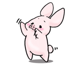 Sweet Piggy Bunny (Buta Usa San) sticker #482286