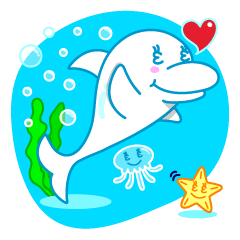 sleepy-eyed Dolphine